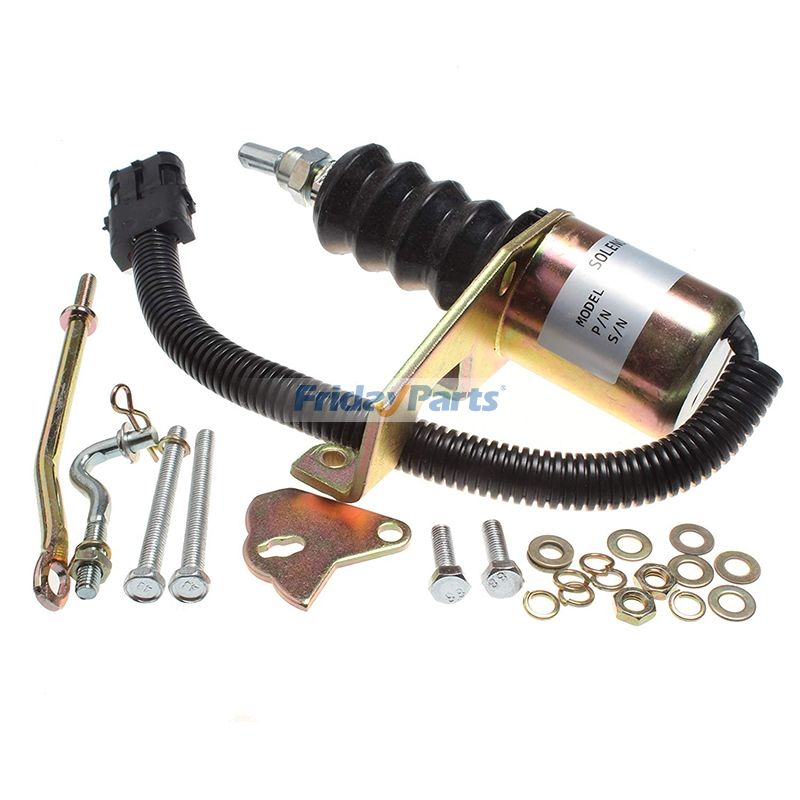 12-V-Kraftstoffabsperrmagnetventil für Deutz Bosch RSV Cumminsfür Motor