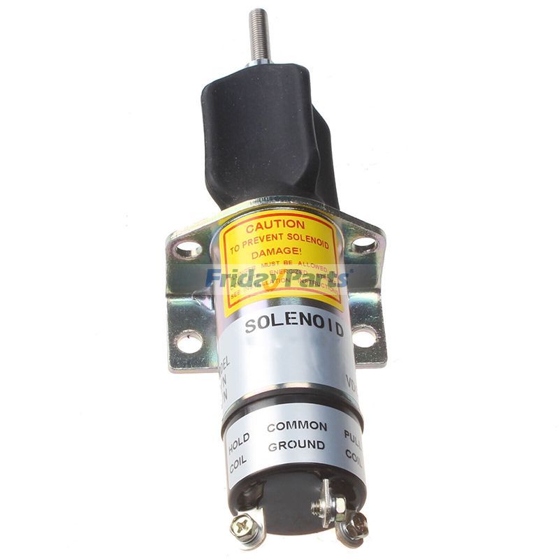 Solenoide de parada de combustível de reposição Woodward 1502ES-12C2U1B1S1 12V para motor FridayParts