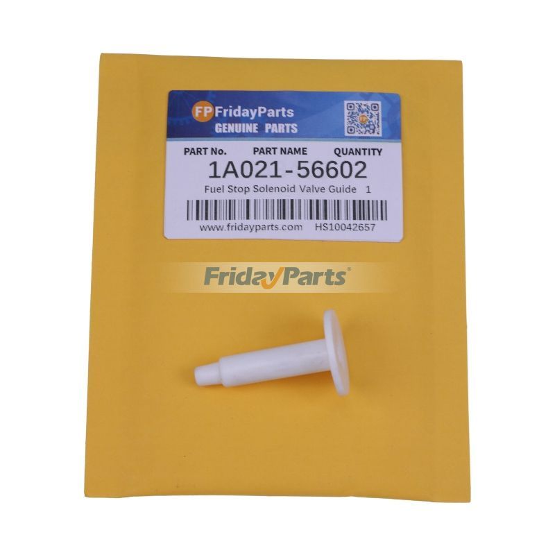 Fuel Stop Solenoid Valve Guide 1A021-56602 for Kubota Engine D1503 D1703 V2203 V2403 Excavator KX121-3 KX161-3 KX91-3 U35 Tractor L2501D L3130F L4240 MX4700 MX5000