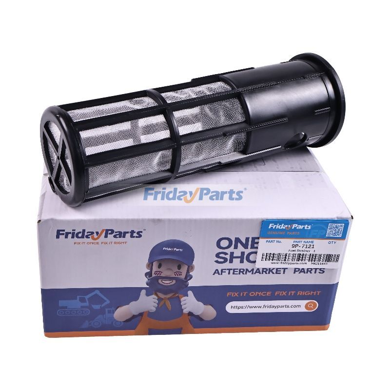 Fuel Strainer 9P-7121 for Caterpillar CAT Excavator 215 225 229 235D 245B 320B 320C 321B 322 324D 325B 330 345B 365B 385B
