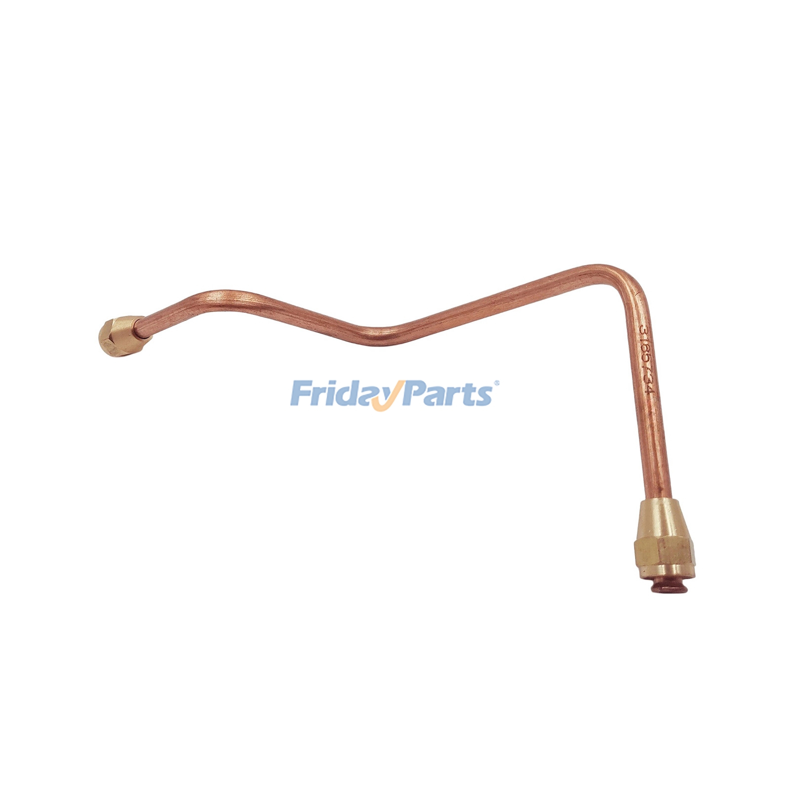 Tube d'alimentation en carburant 3165734 pour moteur Cummins K19 K38 K50 ISB QSB QSC ISM11 ISX15 QSX15 N855 N14