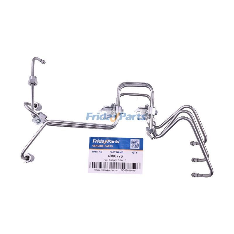 Fuel Supply Tube 4980776 for Cummins Engine DCEC