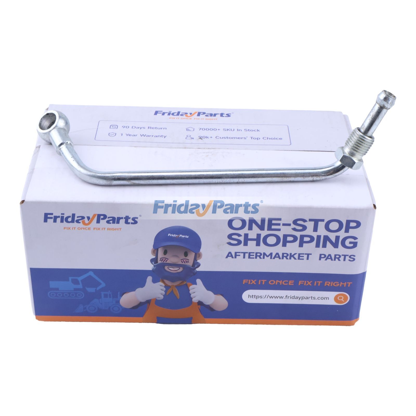 Fuel Supply Tube 76193204 for New Holland Tractor U80 LV80 Motor Grader G80