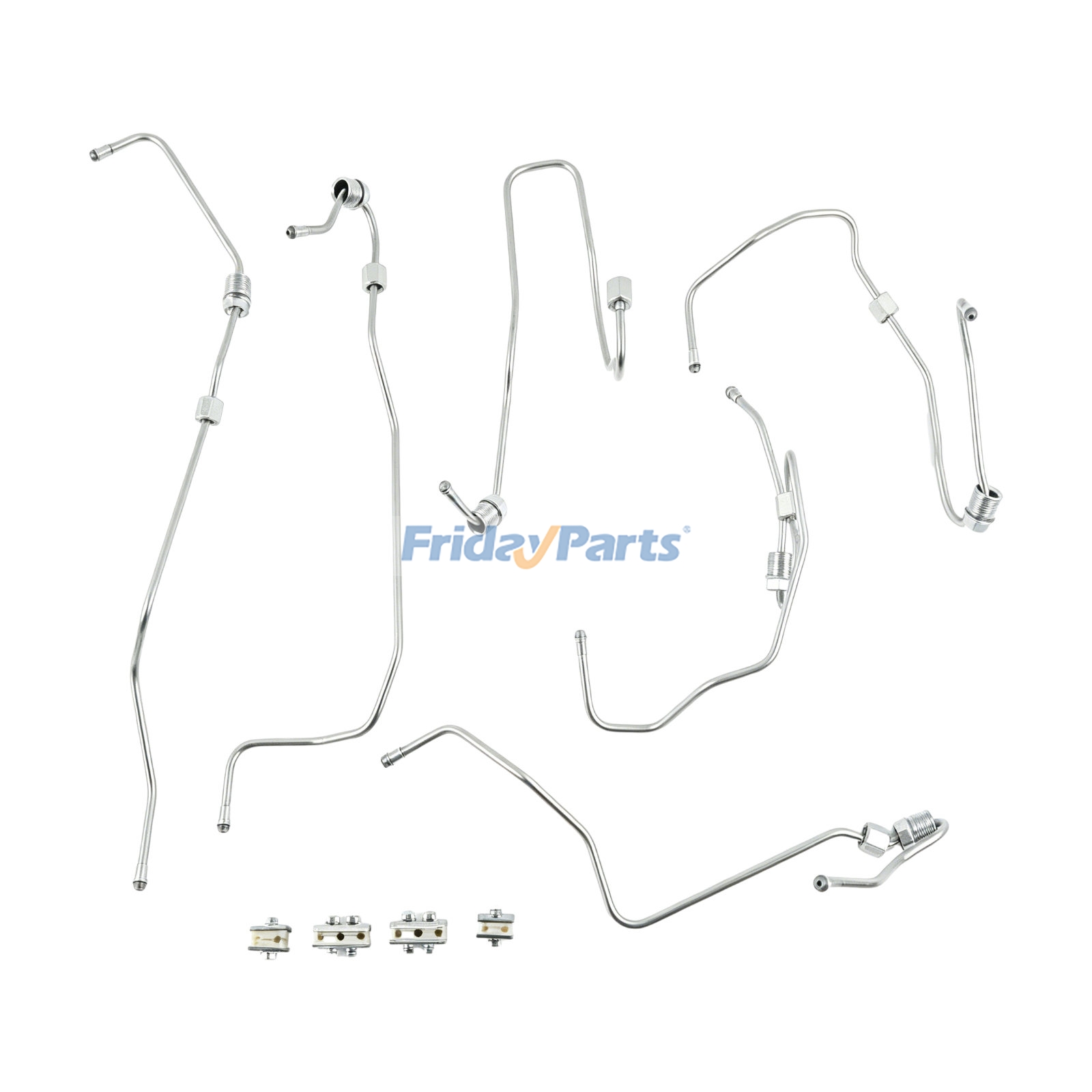 Fuel Supply Tube Kit 3944686 3944688 3944690 for Cummins Engine 6C8.3 B5.9 ISL9 QSC8.3 QSB6.7 QSL9
