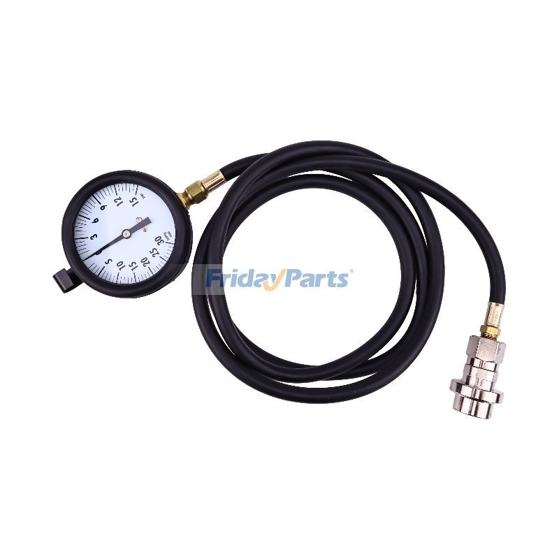 Fuel Pressure System Vacuum Test Kit Hose and Gauge for GM for Engine