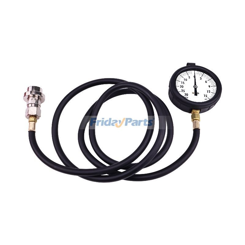 Engine Fuel Pressure System Vacuum Test Kit Hose and Gauge for GM