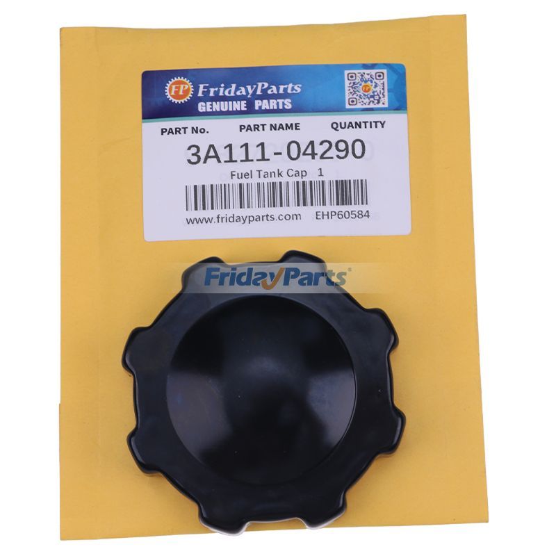 Conjunto de tapa del tanque de combustible 3A111-04290 para tractor Kubota M6800 M8200 M8200DT M8540HDNBC M9000 M9000DT