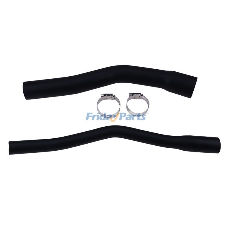 FridayParts Filler and Vent Fuel Gas Hoses With 4 Clamps