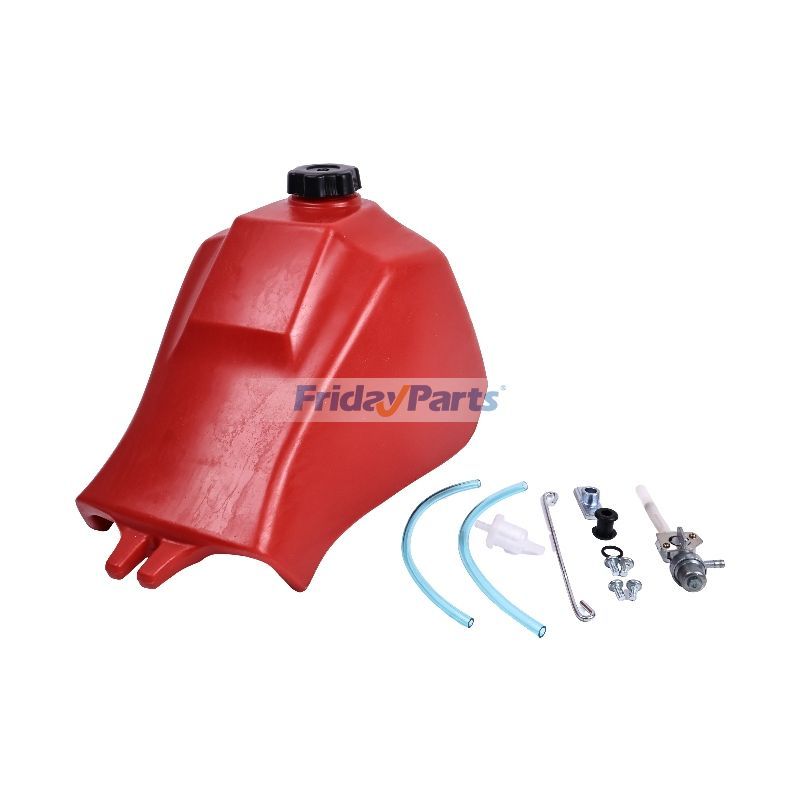 Kraftstofftank mit Deckel und Benzinhahn FT49002 für Honda ATC200S ATC200E ATC200M ATC185