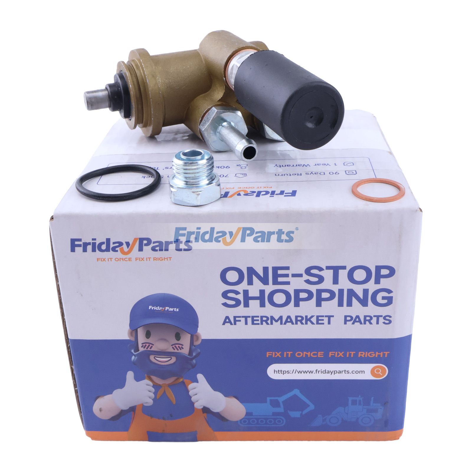 Fuel Transfer Pump RE532211 for John Deere Engine 4024 4045 5030 Loader 313 315 CT315