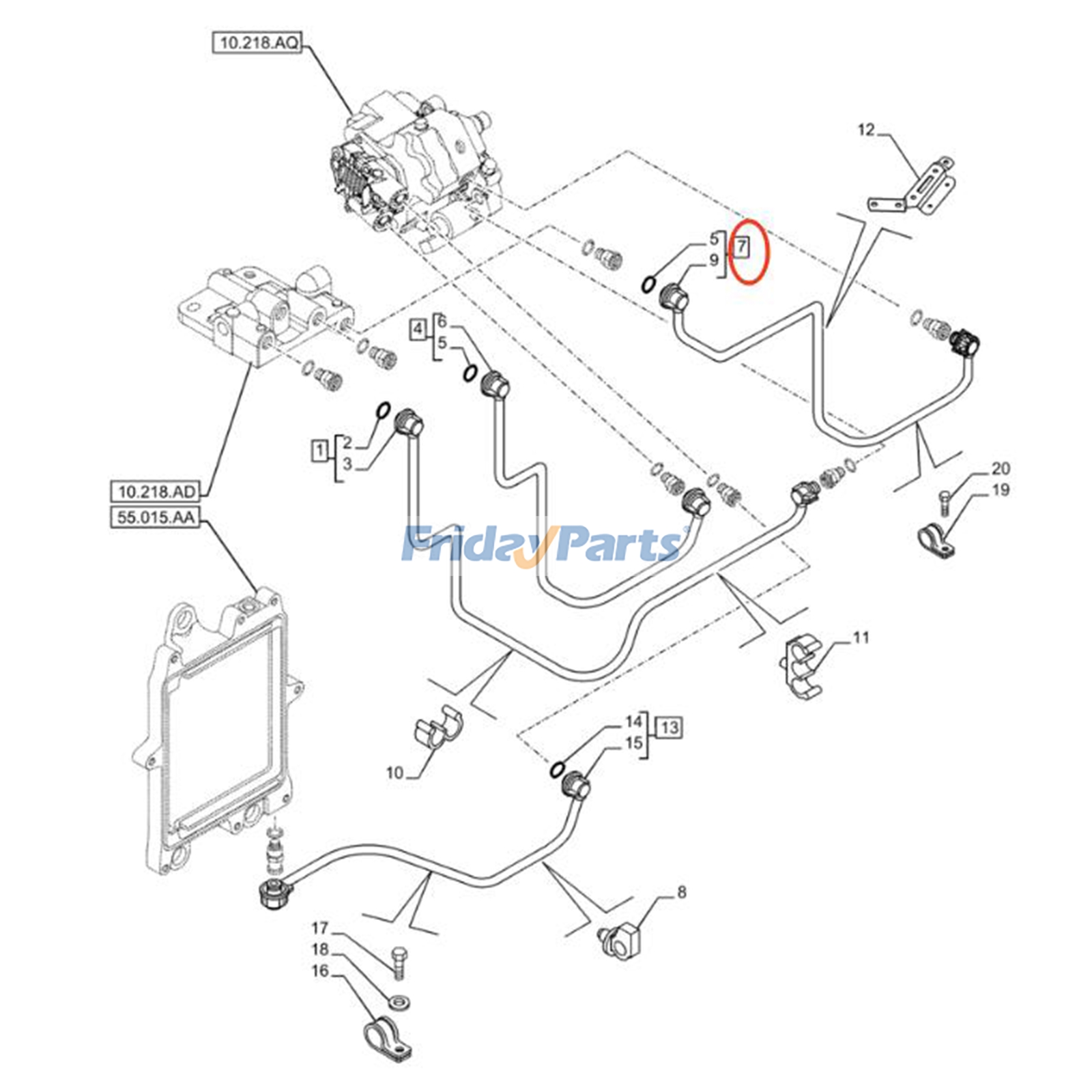 Fuel Tube for Engine