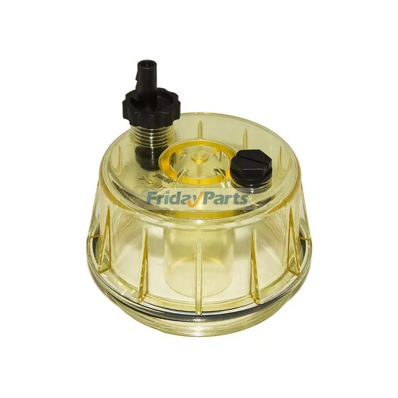 Fuel Water Separator Clear Bowl 129-0375 for Caterpillar CAT Excavator 5110B 345B 365B 385B Truck 725 730 735 740 D350E D400E 771D 775D