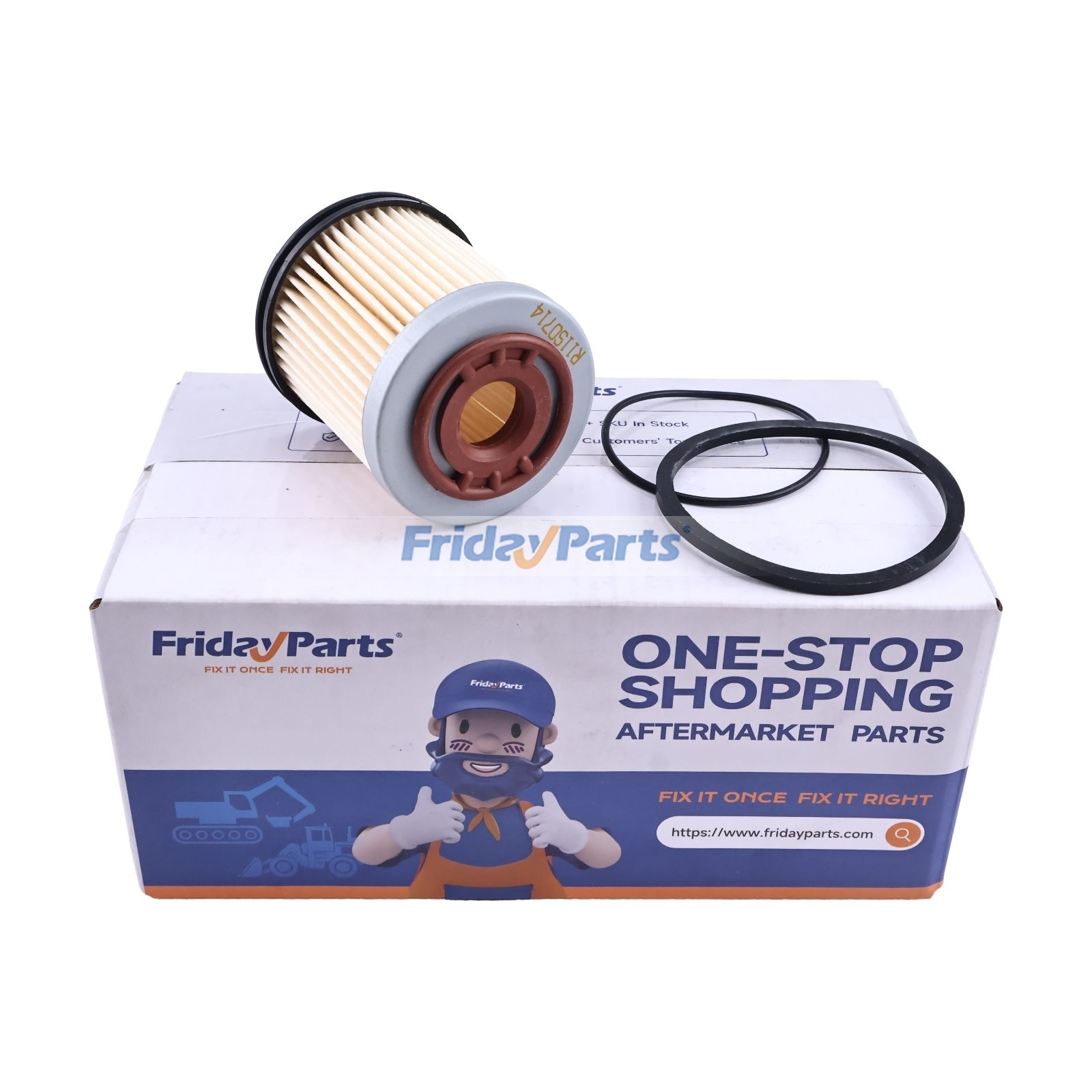 Fuel Water Separator for Yanmar Outboard Dtorque 111 Crusader Marine Engine - Replaces Hifi SN 901110 SF Filter SK 3255