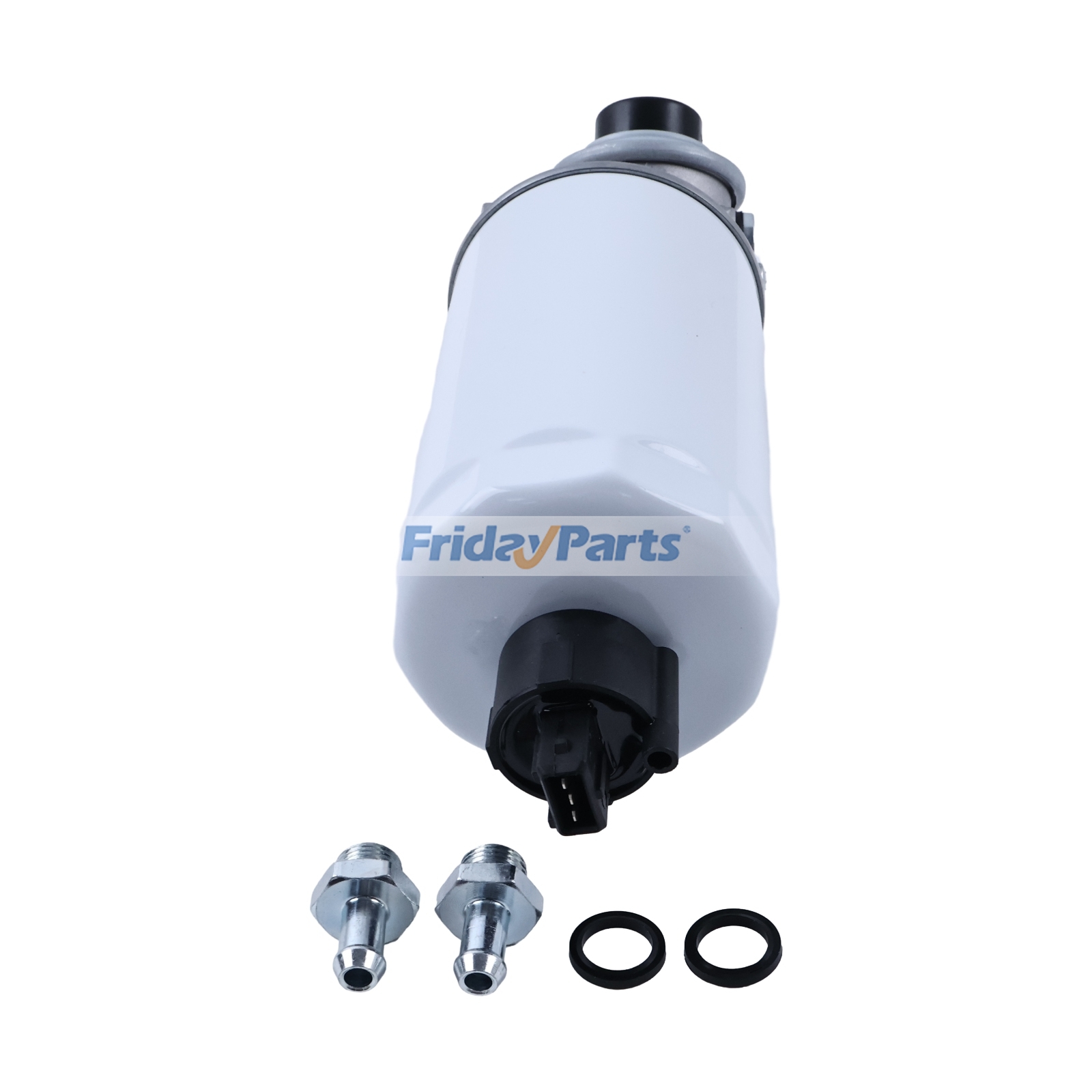 Fuel Water Separator With Oil Line Fitting And Sensor Assembly compatible with Engine