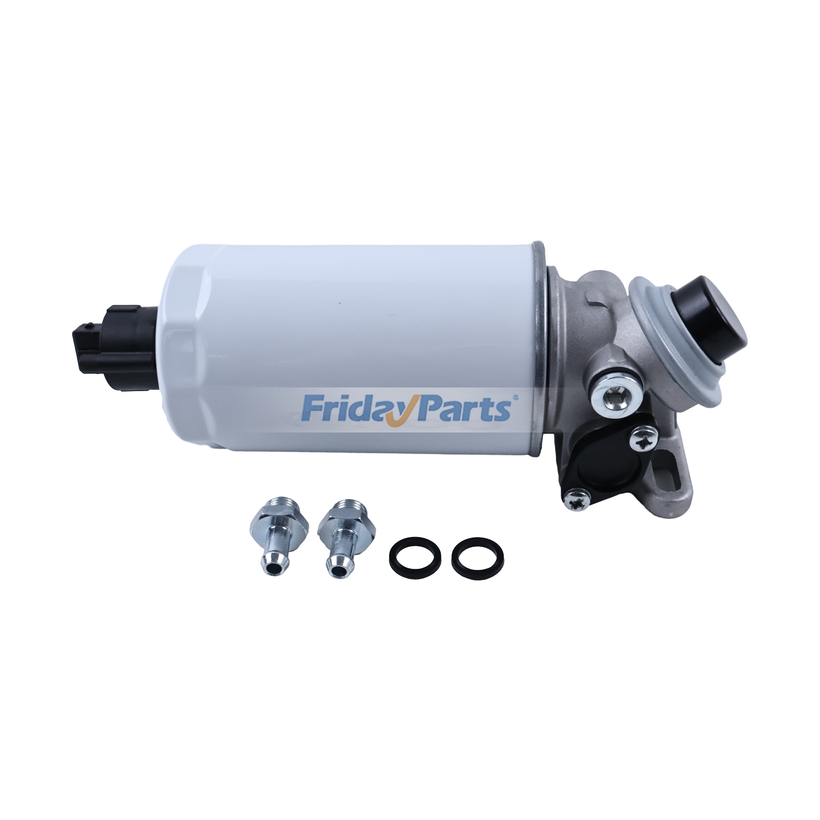 Fuel Water Separator With Oil Line Fitting And Sensor Assembly 1J430-43350 for Kubota Engine D1803 V1505 V2403 V2607 V3307 V3800
