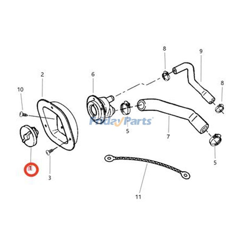 Achetez Bouchon de réservoir chez FridayParts