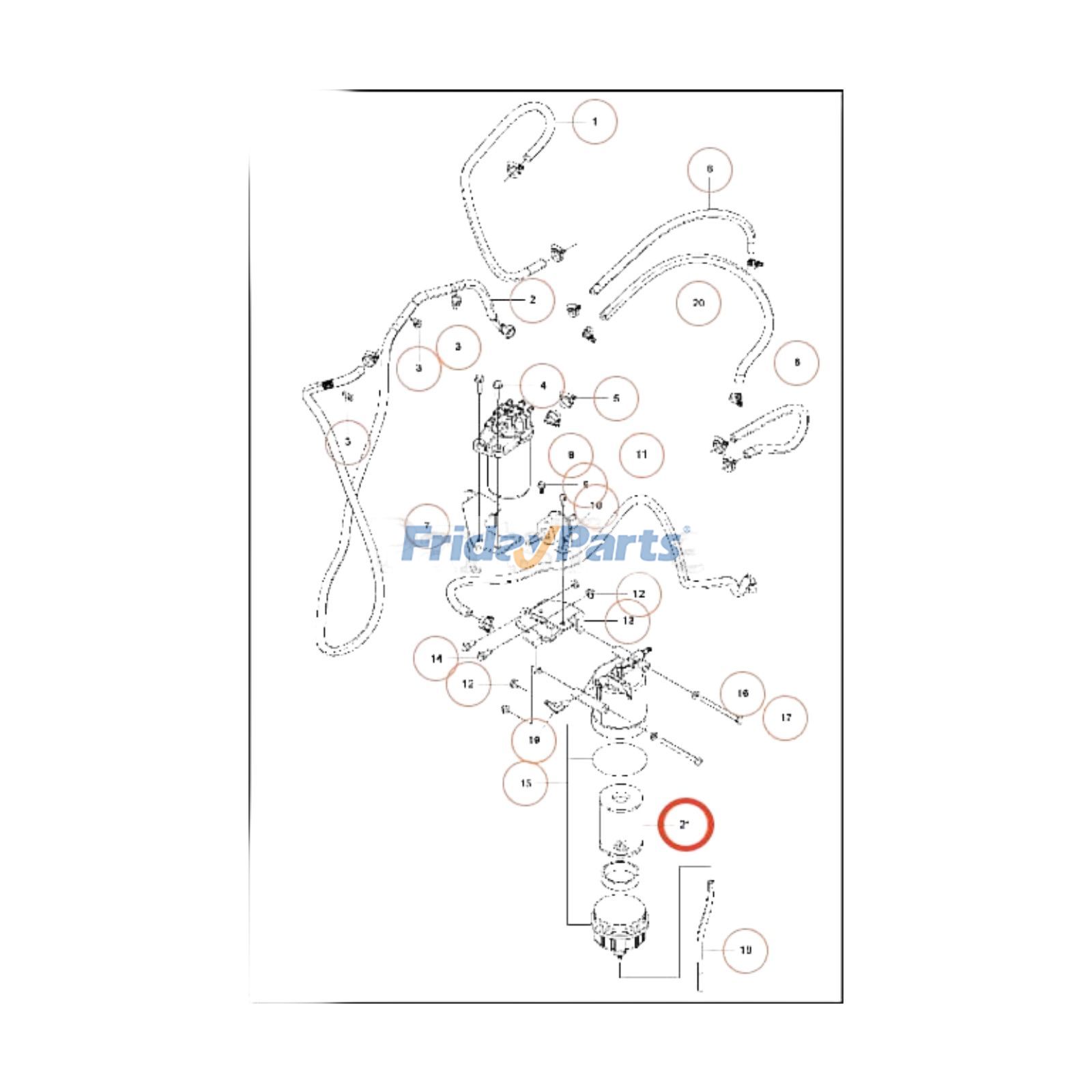  Fuel Filter For Husqvarna
