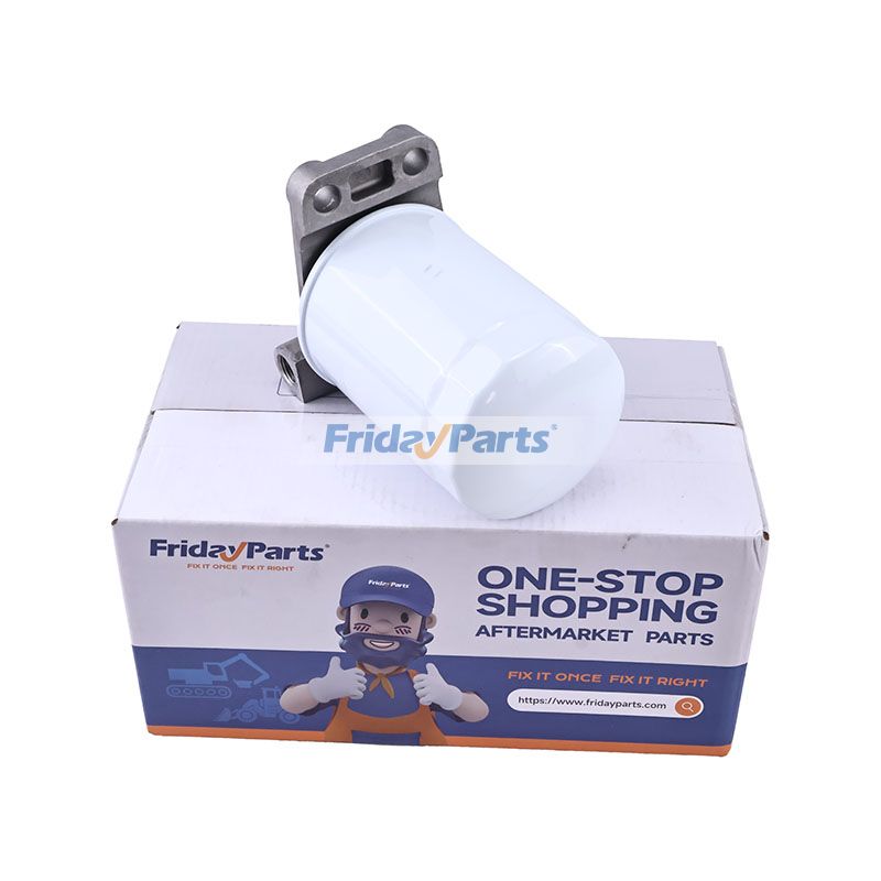 Fuel Filter Assembly 1C010-4301-0 for Kubota Engine V2607 Tractor M108SHD M8560 M9960 Excavator KX080 Loader SVL75 SVL90