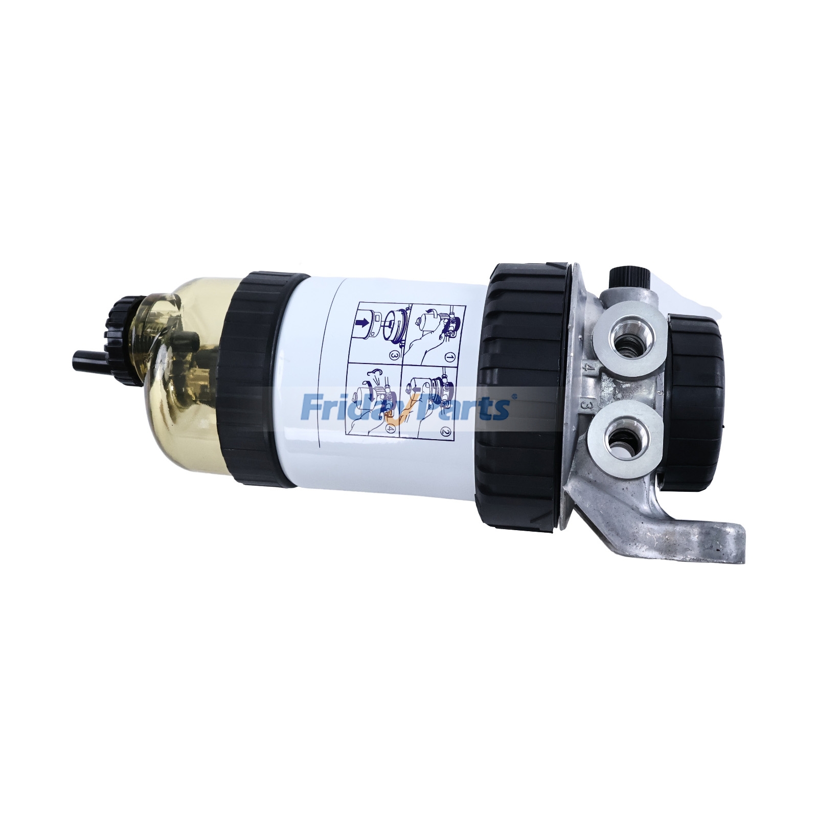 Conjunto do filtro de combustível 2656F810 para motor Perkins 704.3 1000 1004 1006 1106 1004-4T 1006-60T 1106A-70T 1106D 1006-6T 1004-42 FridayParts