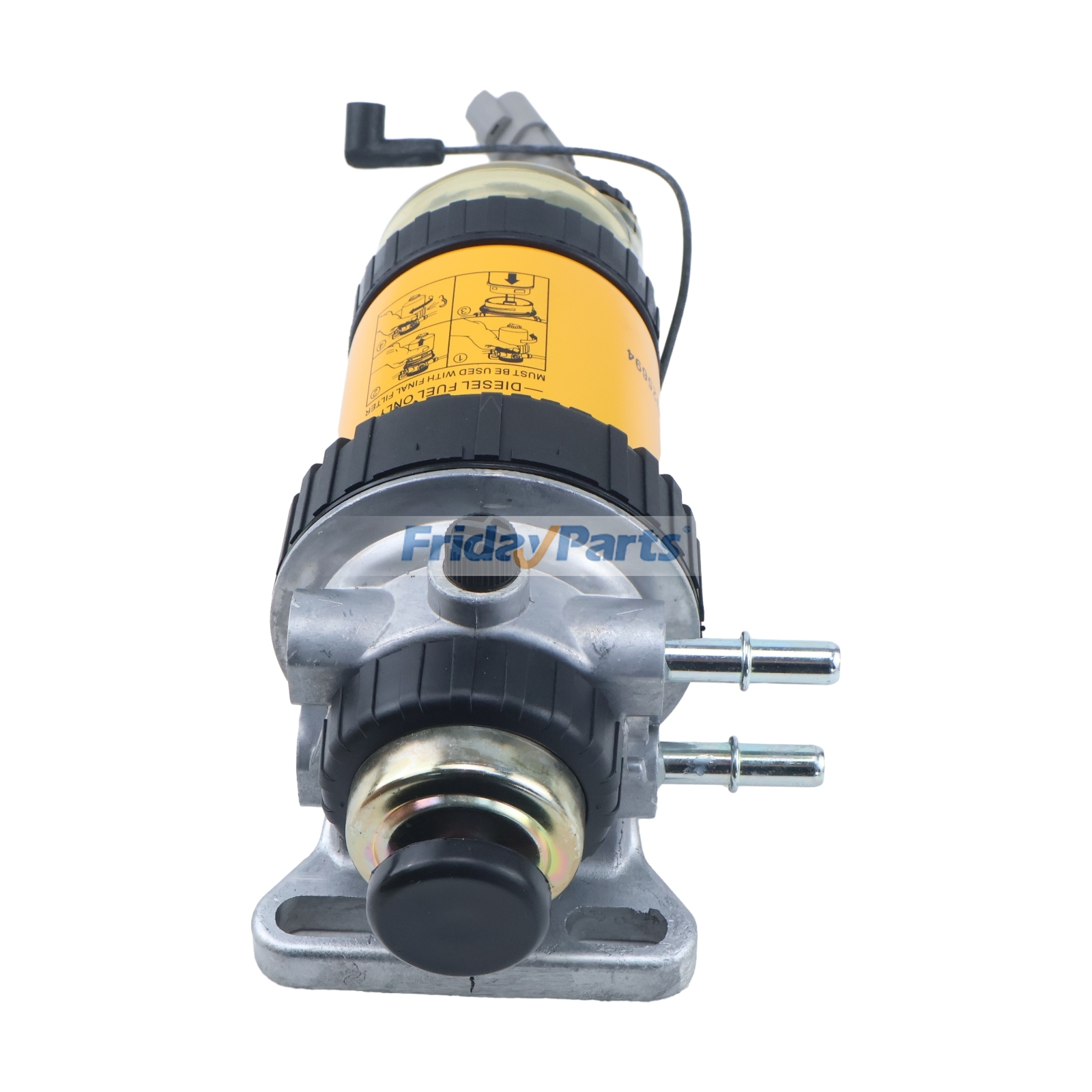 FridayParts Fuel Filter With Line