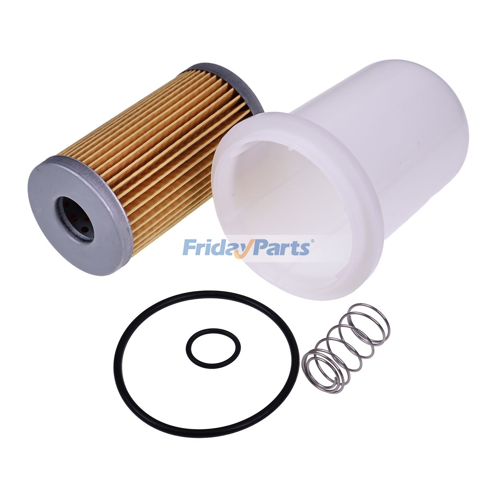 Fuel Filter With O-ring & Bowl for Excavator,Generator,Tractor
