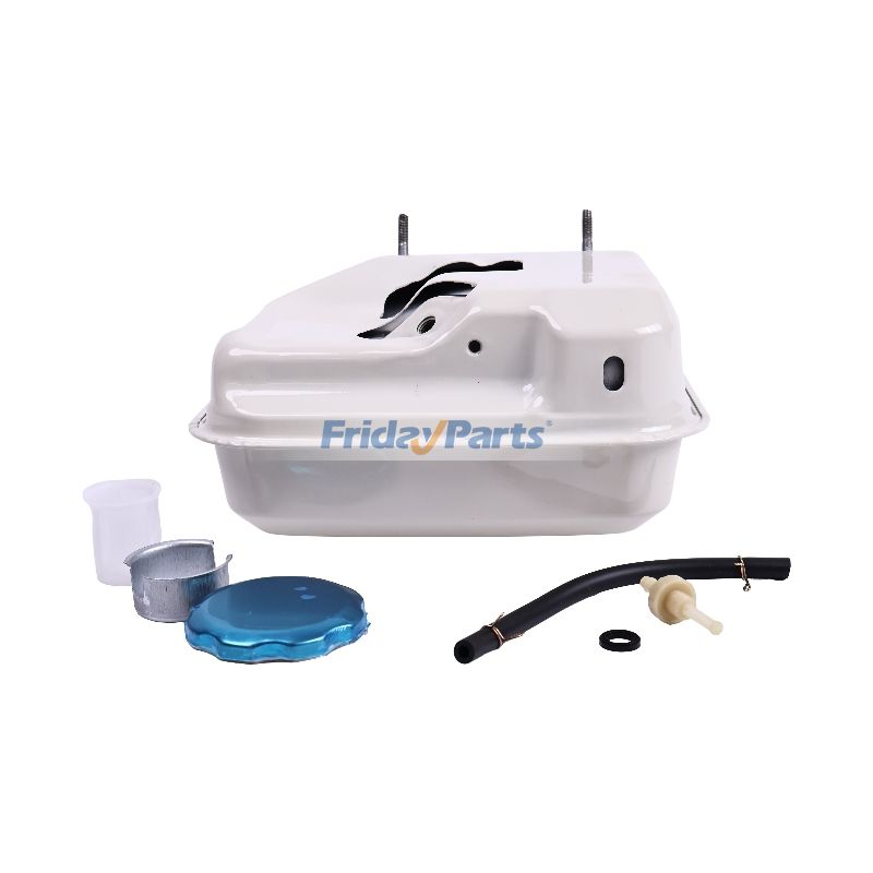 Kraftstofftank und Chromdeckel