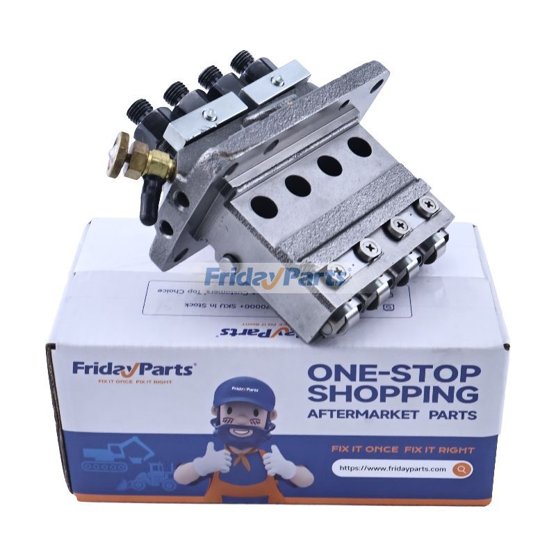 Fuel Injection Pump XJBT-02190 for Kubota Engine V3300 V3300T Hyundai Forklift 20D-7 25D-7 30D-7 33D-7 Skid Steer Loader HSL1200T HSL1500T