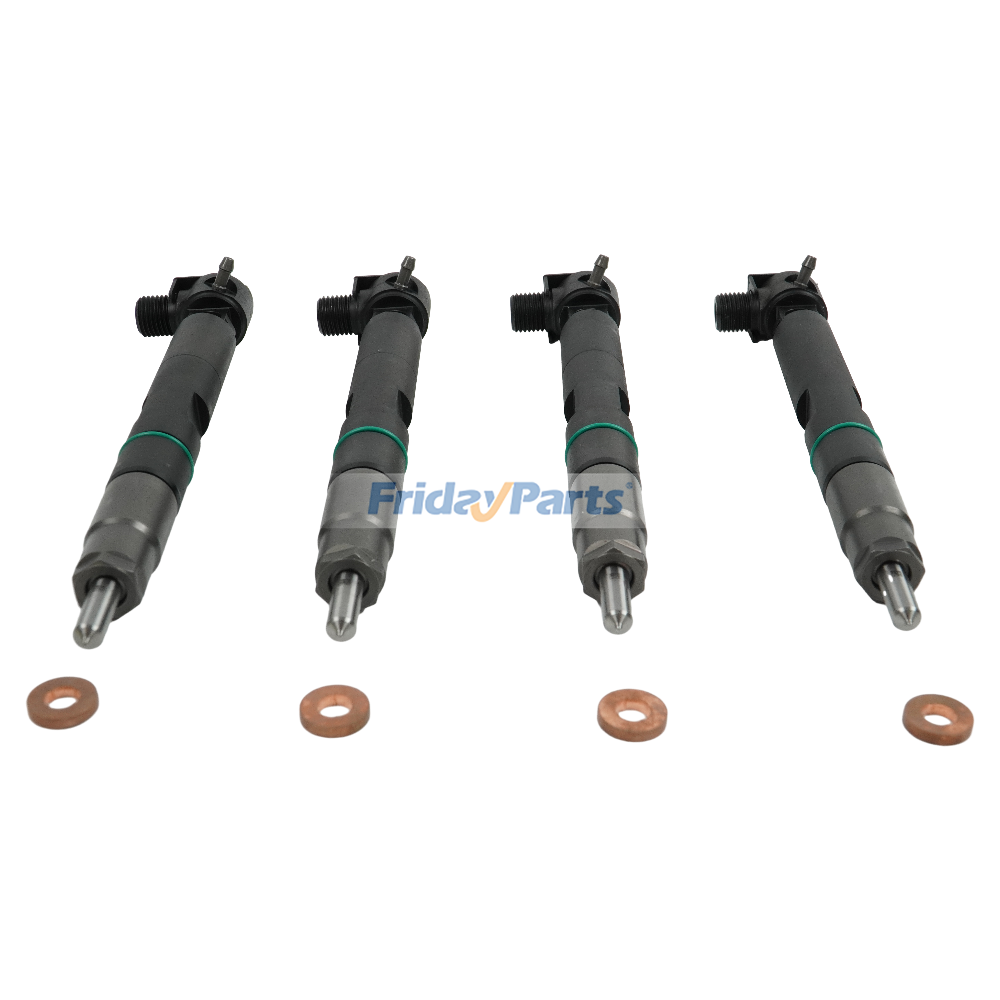 Motor,Carregadora  Para BOBCAT - Injetor de combustível 4PCS 400903-00074D 7275454 28337917 para Doosan D24 D18 Bobcat Loader S550 S590 S510 S570 S530 S450 S595