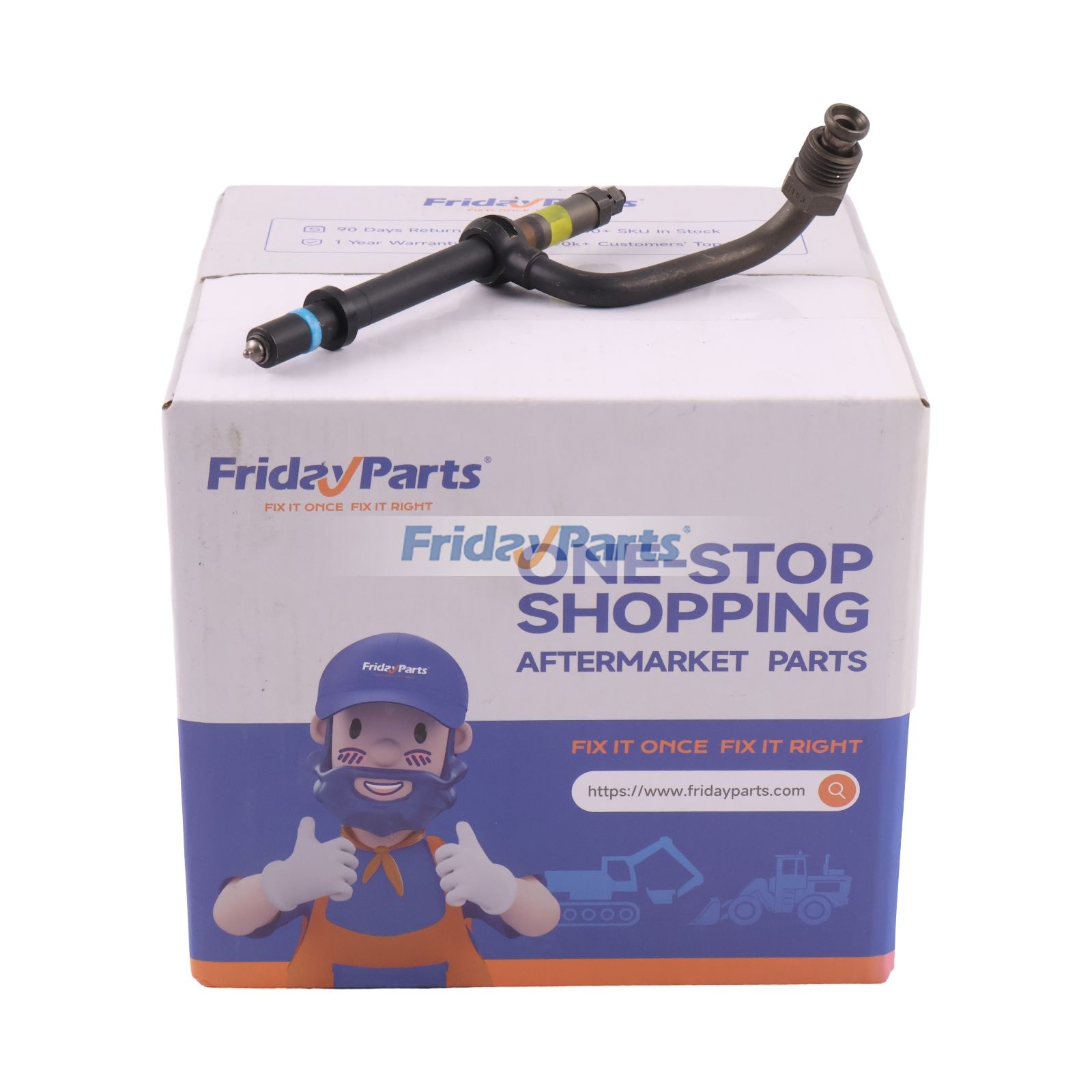 Fuel Injector AR49307 AR52014 for John Deere Excavator 690 Loader 644 Tractor 4520 Scraper 760