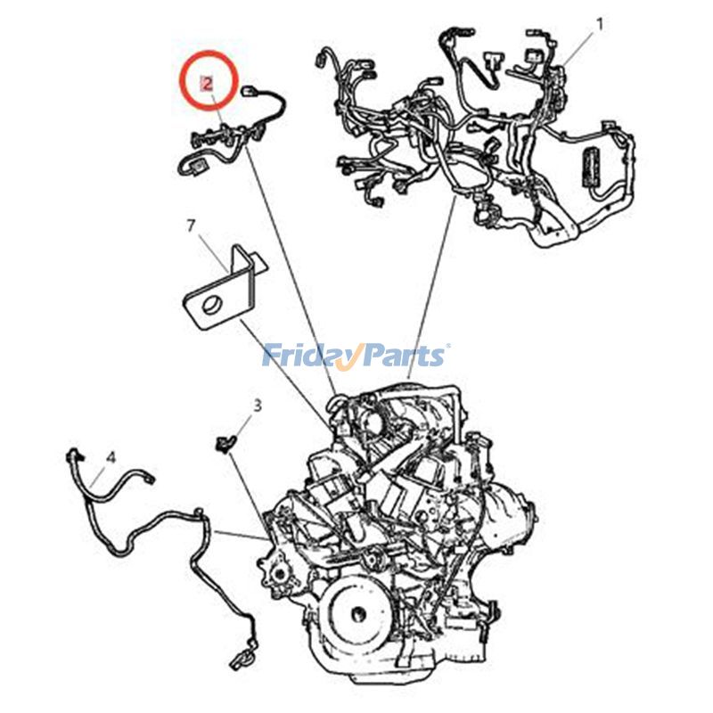  Fuel Injector Wiring Harness For Dodge,For Chrysler