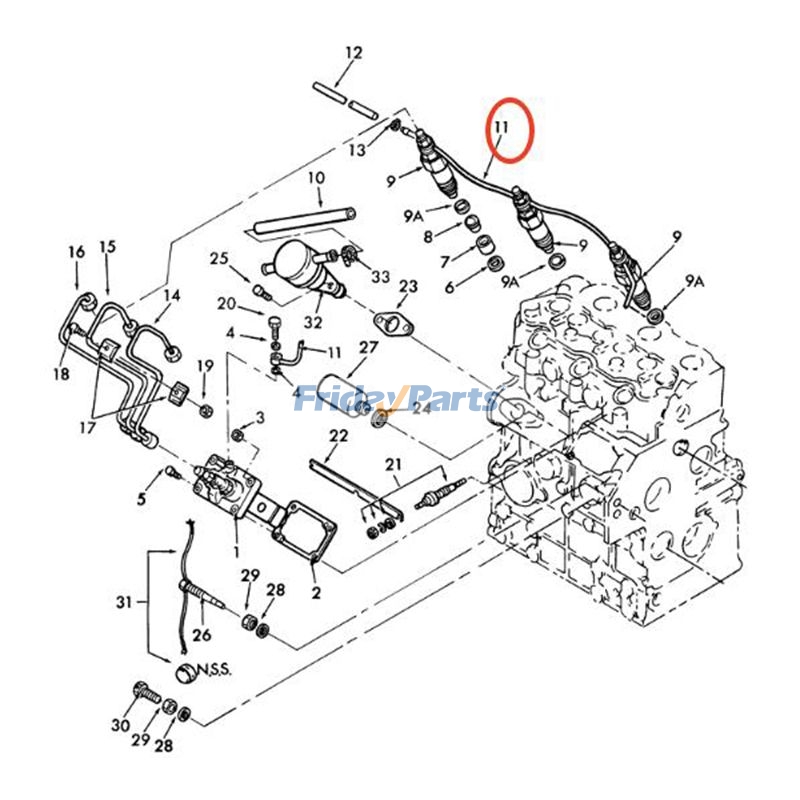 Fuel Pipe for Mower,Tractor