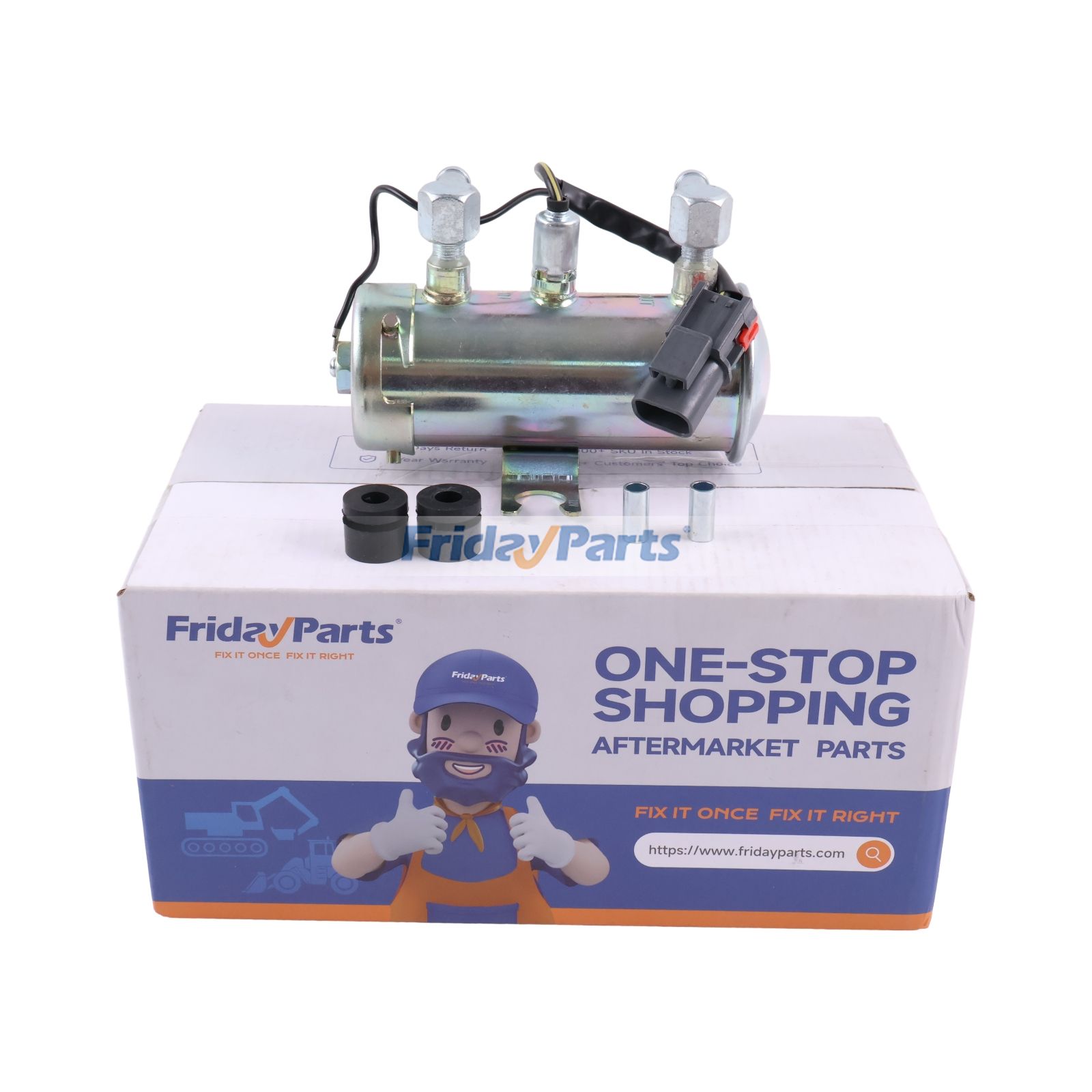 Fuel Pump 19101-46034 129953-52100 for Yanmar Engine 4TNE98-TBA 4TNV106-NTB 4TNV98-VTBZ 4TNV98-YTBL Tracked Carrier C50R-3 Takeuchi Excavator TB175