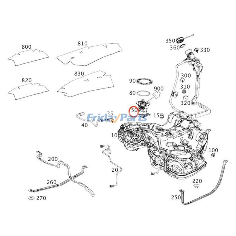  Fuel Pump For Mercedes Benz