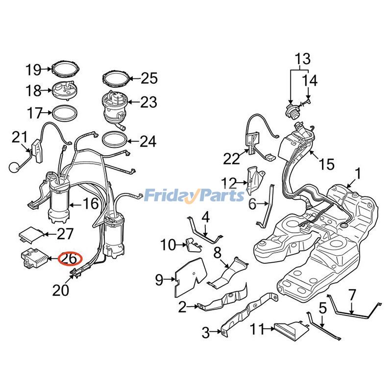  Fuel Pump Driver Module For Audi