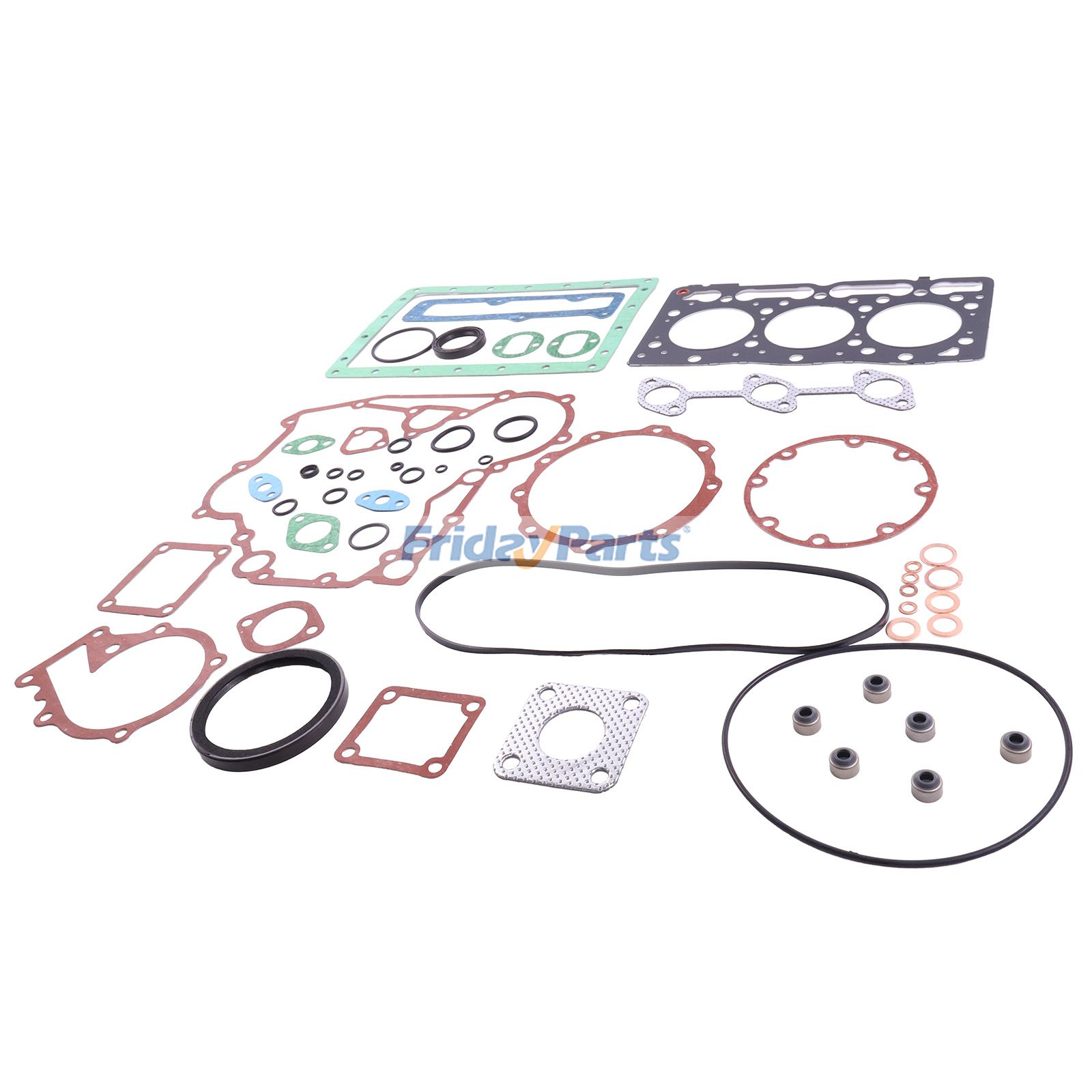 Überholungsdichtungssatz für Kubota-Motor D905 Motor KH41 KH51 KH61 B1600 B1700DT BX1870 BX23D BX25 GB15 GB16