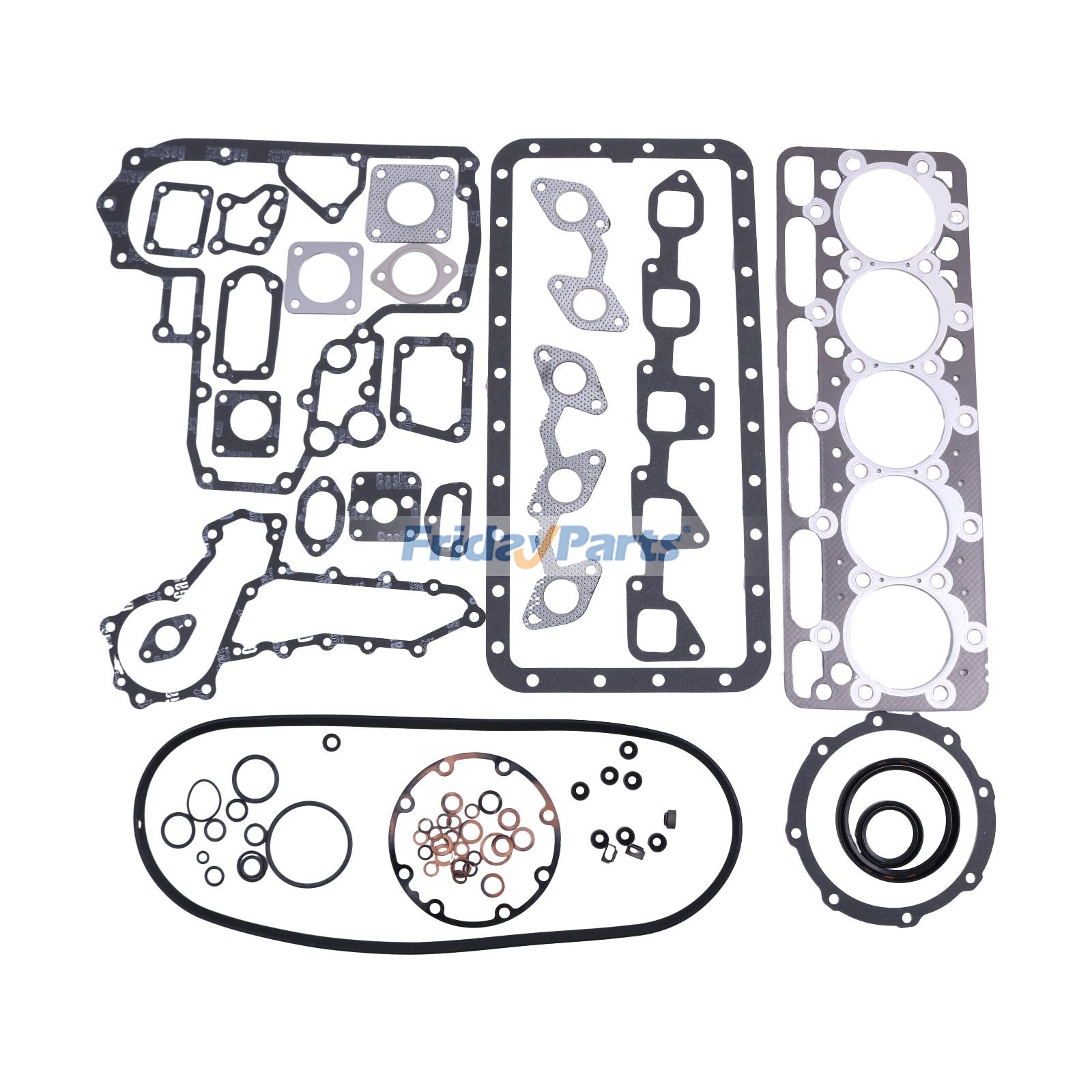 Overhaul Gasket Kit 16484-99353 07916-27825 for Kubota Engine F2803