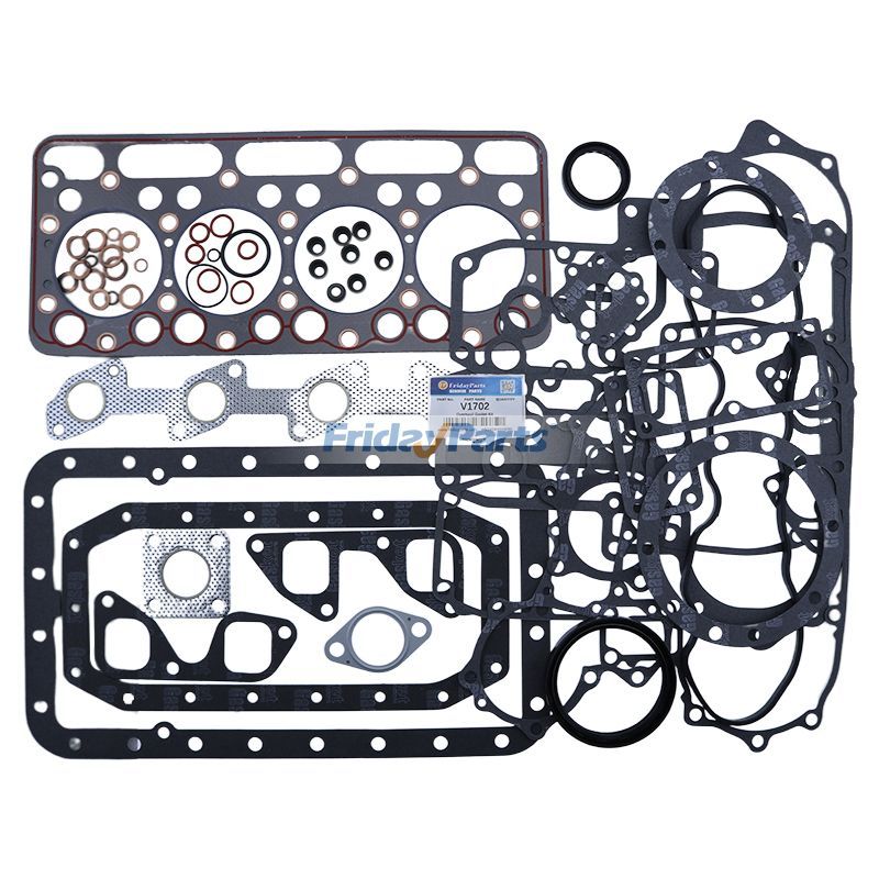 Full Gasket Kit 19223-99353 07916-29705 for Kubota V1702 Komatsu 4D82 Engine Tractor L2850 L355SS