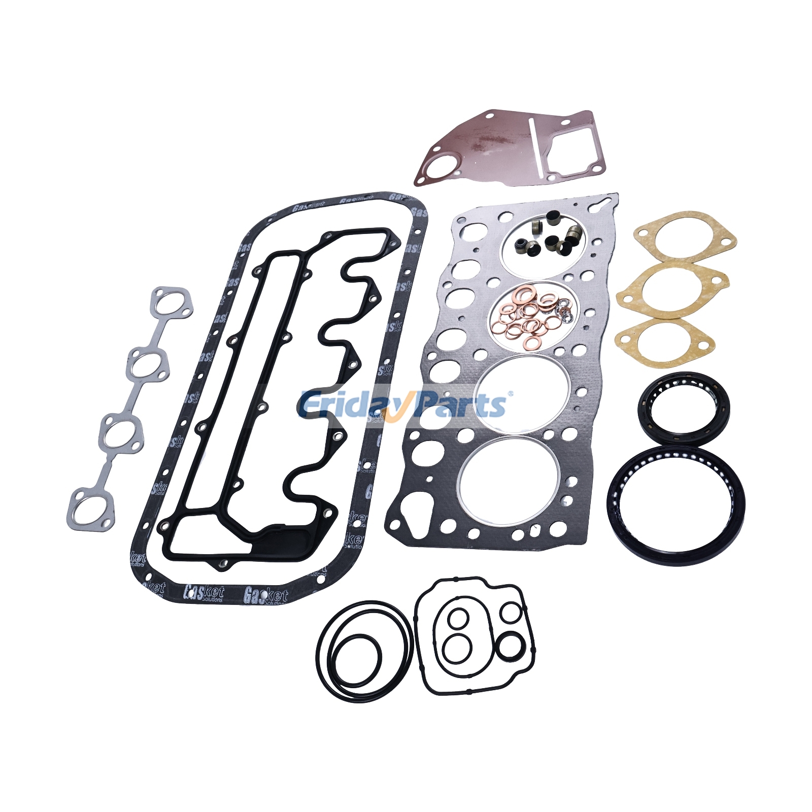 Kit de juntas de revisión para motor Isuzu 4LB1 4LB1T de FridayParts