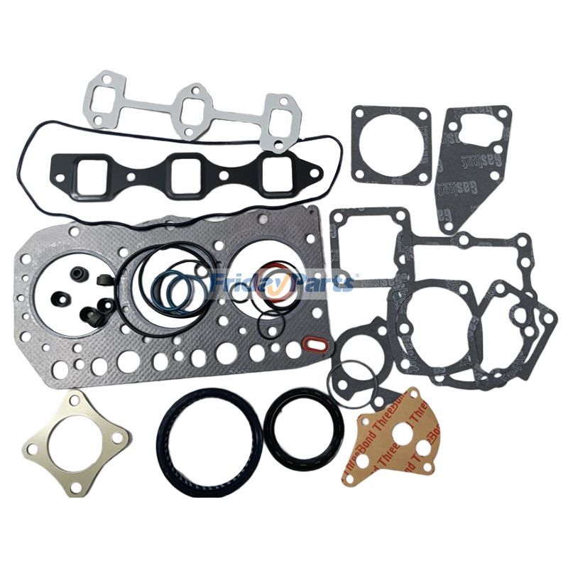 Overhaul Gasket Kit for Yanmar 3TN75 3TN75L Engine F165 F175 FX165 FX175 FX17 FX16 John Deere 855 856
