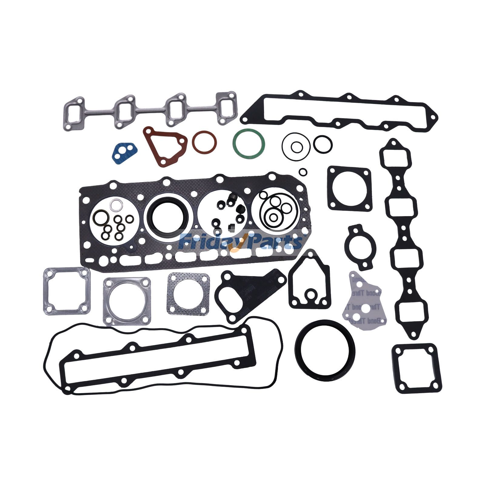 Overhaul Gasket Kit for Yanmar 4TN82 4TNE82 Komatsu 4D82E Engine