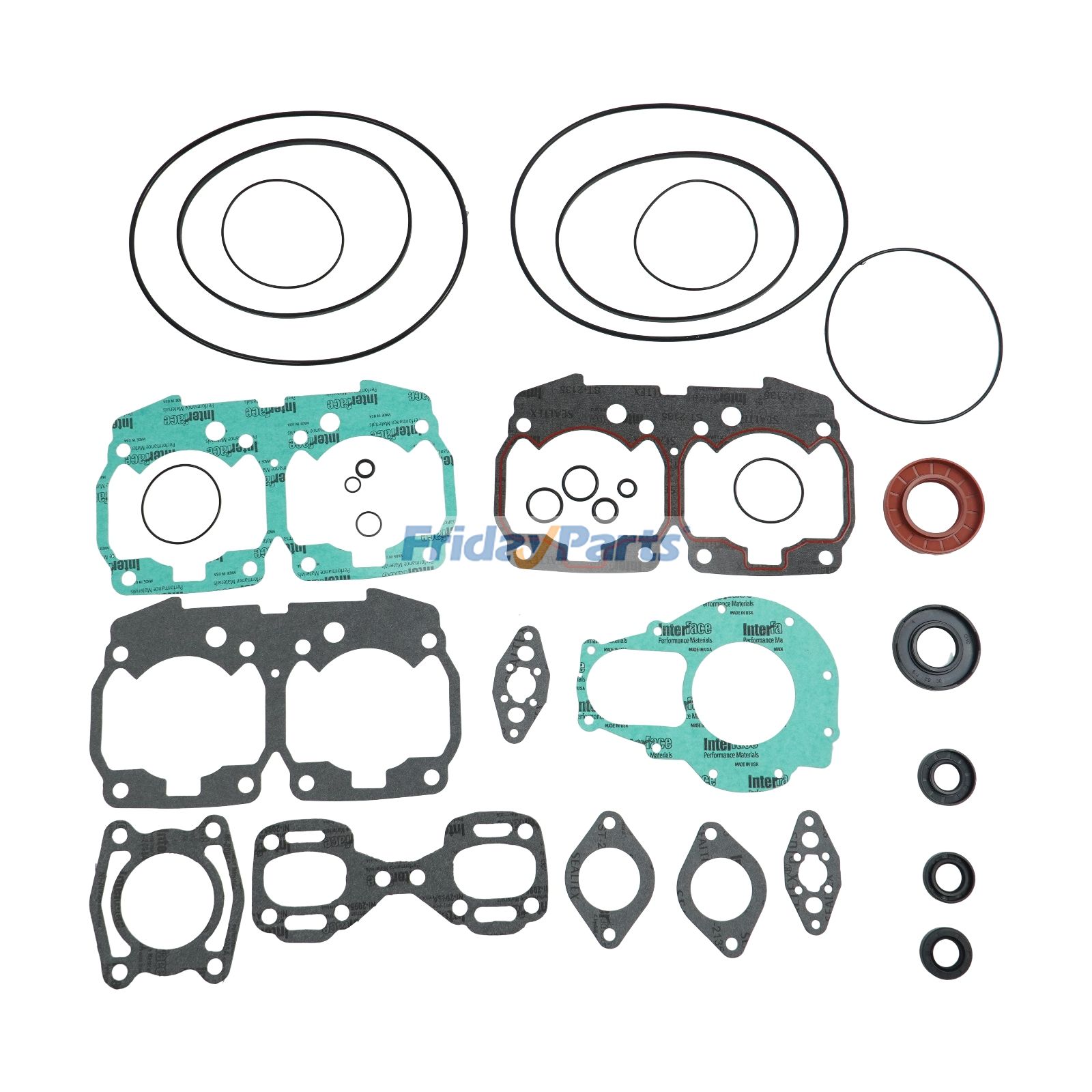 Kit completo de juntas y sellos para motores Sea-Doo 800 787 Watercraft GSX GTX SPX XP XP800