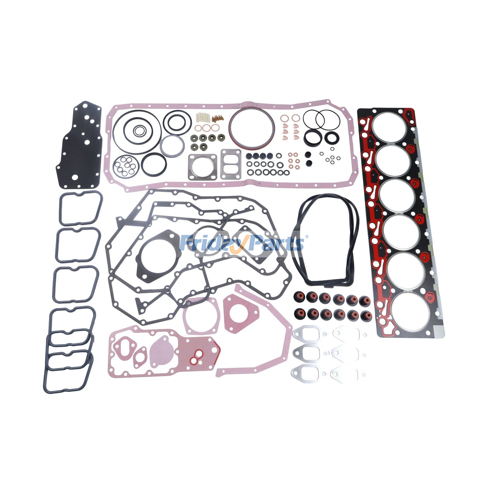 Full Gasket Set 4089649 & 3802376 for Cummins Engine 6B 6BT 6BTA 6C 6CT 6CTA 6B5.9 QSB 5.9-30