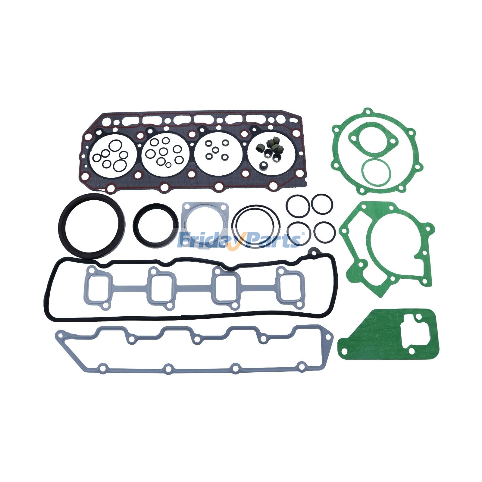 Kompletter Überholungsdichtungssatz für Komatsu PC40-7 PC45-1 PC50UU-2 4D84-2 4TNE84-2 4TN84L-2