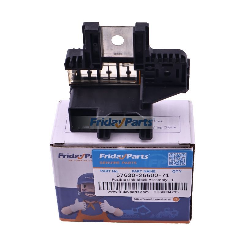 Schmelzsicherungsblock 57630-26600-71 für Toyota Motor 14Z 15Z 1DZ 1FS Gabelstapler 02-7FG35 02-7FG40 02-7FG45 02-7FGA50 02-7FGK40 7FG35 7FG40