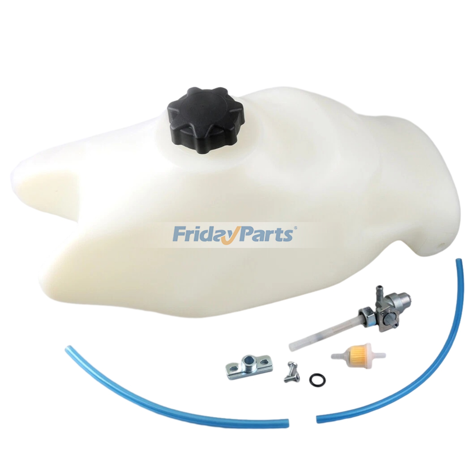Gas Fuel Tank & Cap & Petcock 17520-HC0-670ZA 17520-HC0-770ZA for Honda ATV TRX250X TRX300EX