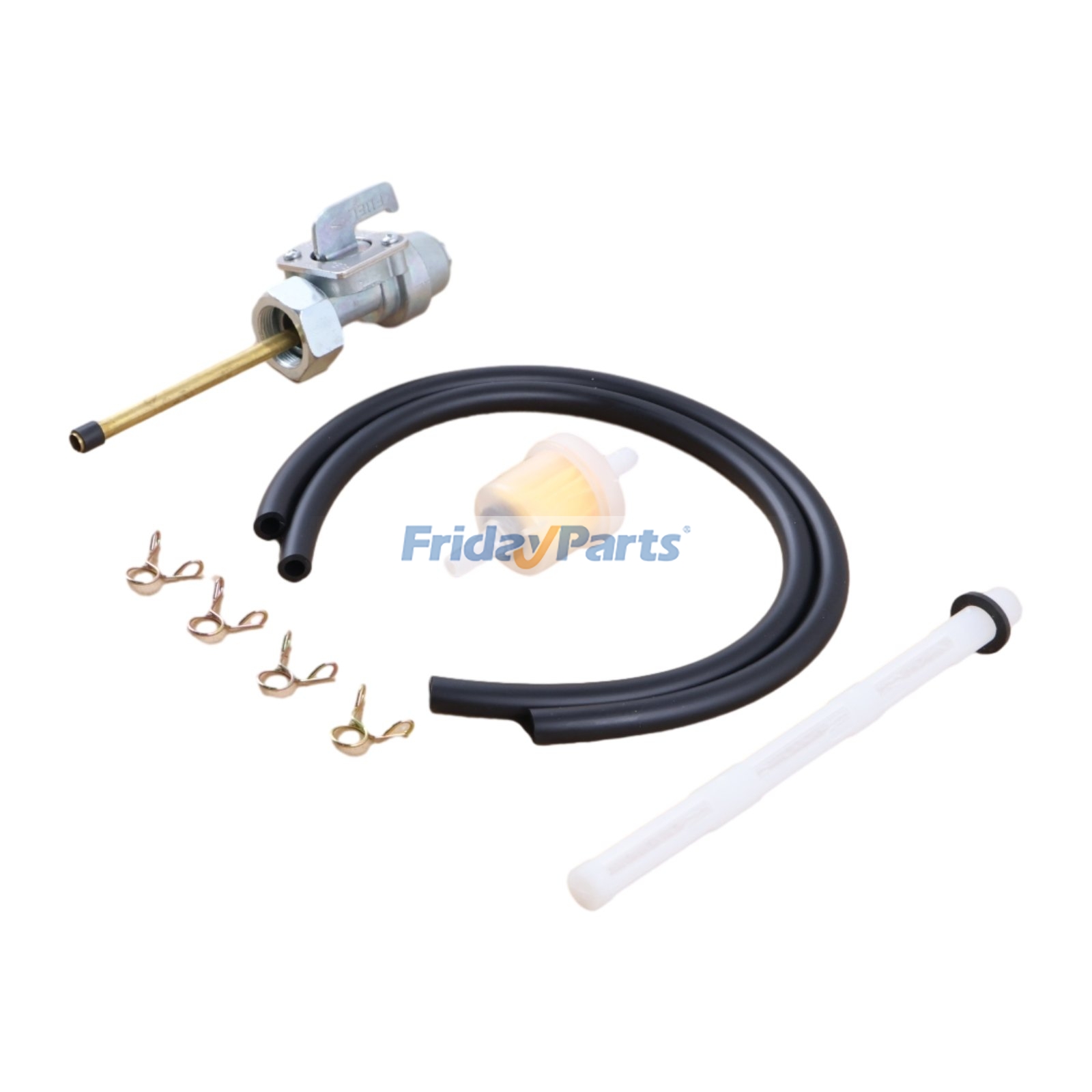 Válvula de purga de combustible de gas 16950-388-015 para Honda CB400 CB350 CX500 Big Red 250 ATC250ES ATC250SX ATC350X FourTrax 300 TRX300 de FridayParts