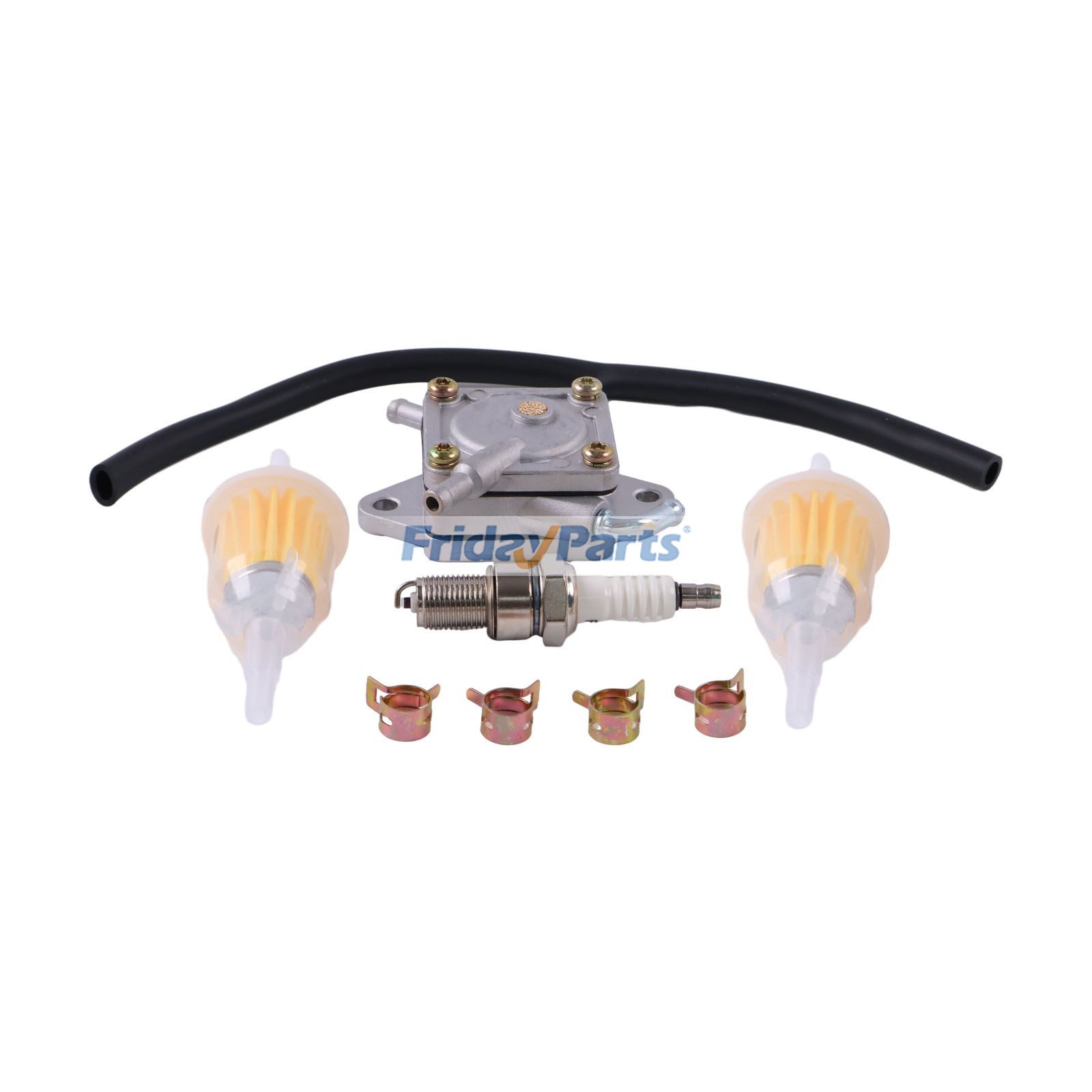 Pompe à carburant avec filtre à carburant, conduite de carburant, kit de mise au point de bougie d'allumagepour Moteur,Voiturette de Golf,Véhicule Utilitaire