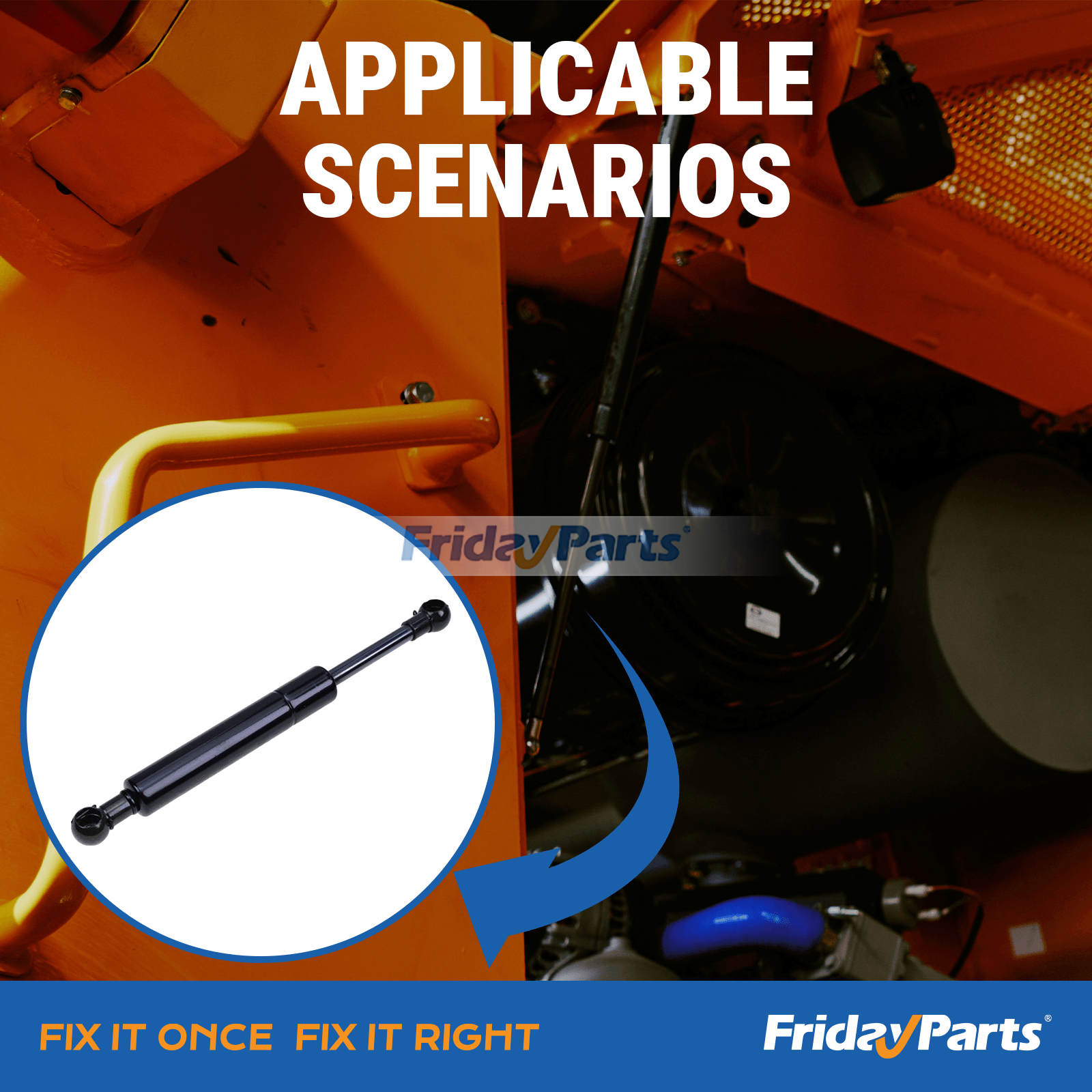 Gas Spring  For CASE,For New Holland Loader,Others