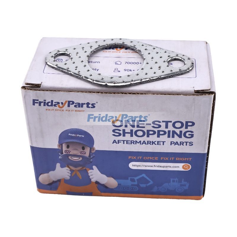 Gasket 15522-12350 for Kubota Excavator KX101 KX151