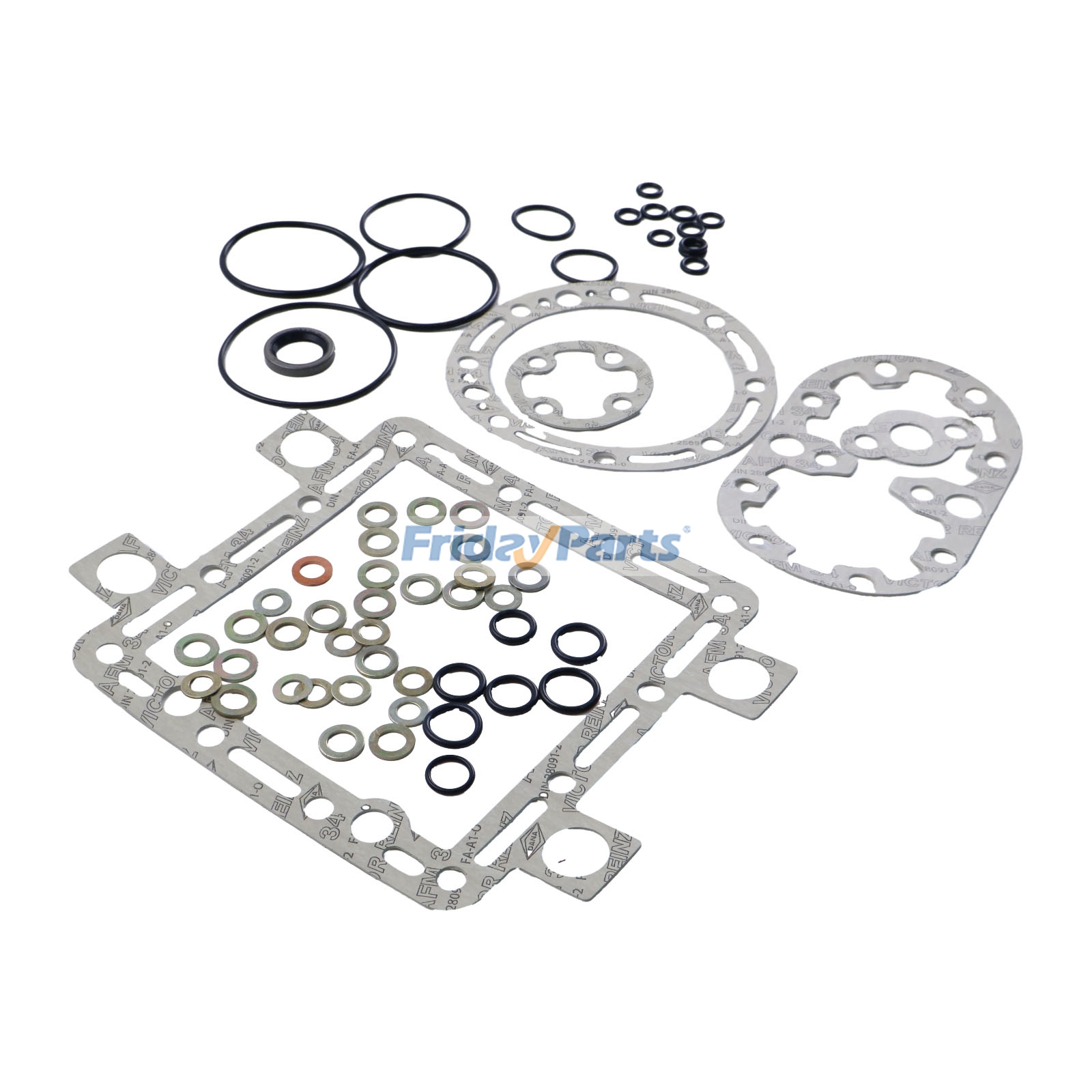 サーモキングコンプレッサーX214 D214用ガスケットキット30-0247